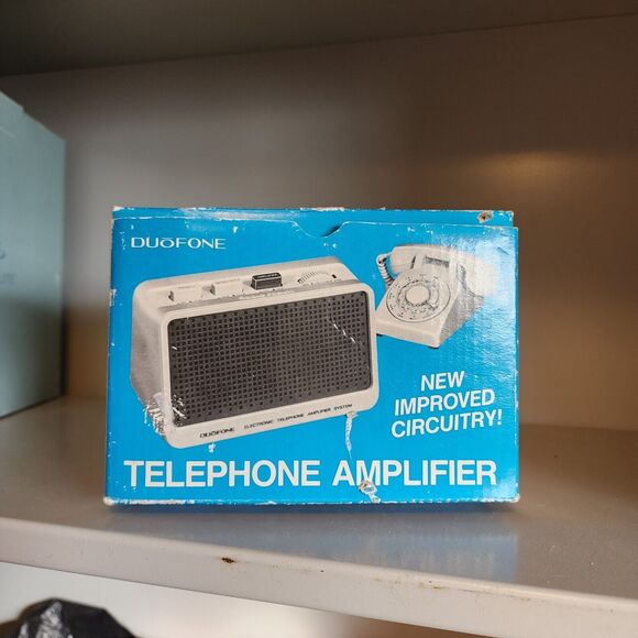 Vintage : DUOFONE : Telephone Amplifier : RADIO SHACK Cat. No. 43-278 : Tested - Picture 5 of 12